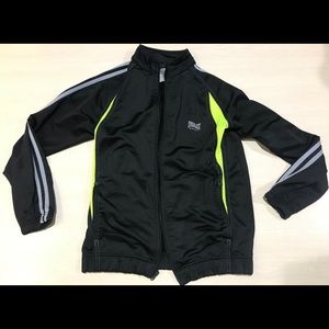 Boys Large Everlast sport athletic jacket green